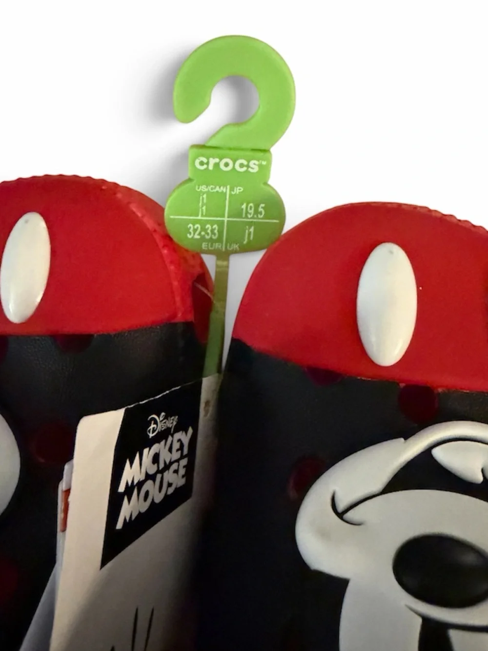 CROCS Kids' Mickey Mouse Clog - Black/Red/Yellow